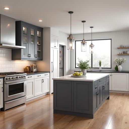 주방 리모델링 전후